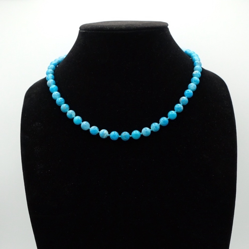 Cinderella inspired Vintage Howlite statement necklace Super Delicate - Picture 2 of 16